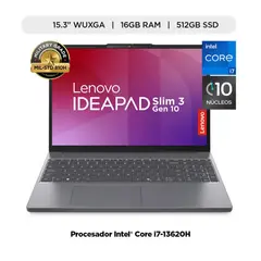 LENOVO - Laptop IdeaPad Slim 3i Intel Core i7 16GB 512GB