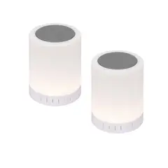 GENERICO - Lámpara Parlante LED Bluetooth Cambia Color 2und