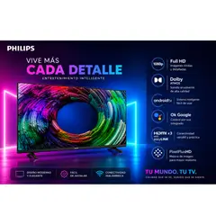 PHILIPS - TELEVISOR SMART LED 32″ ANDROID 32PHD6917