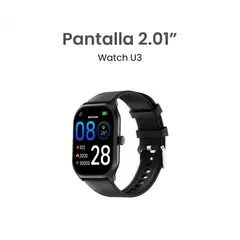 MOVISUN - Smartwatch Watch U3 – 2.01 pulgadas TFT, Llamadas Bluetooth, IP67, Ritmo Cardíaco, Deportes, Notificaciones