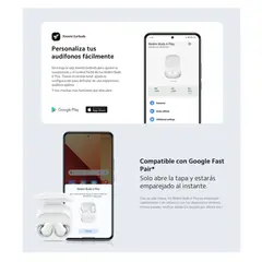 REDMI - Audífonos Inalámbricos Xiaomi Buds 6 Play - BLANCO
