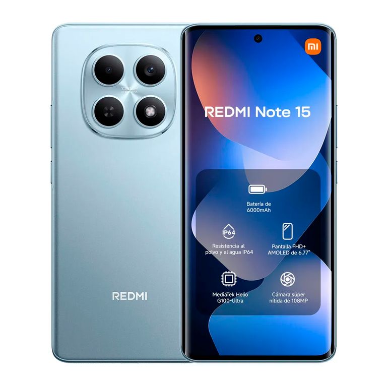 CELULAR REDMI NOTE 15 4G 8RAM 256GB AZUL
