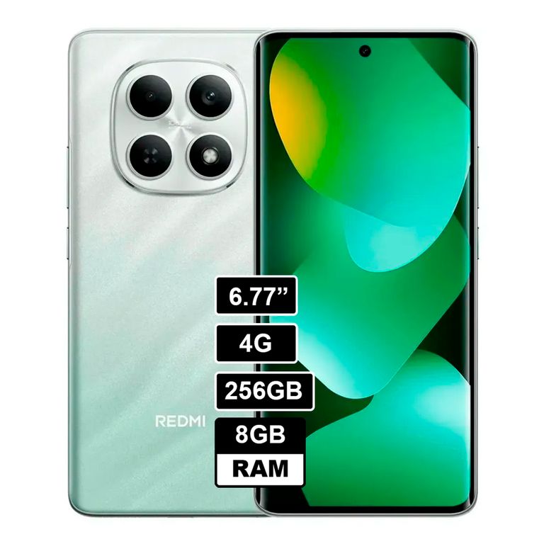 CELULAR REDMI NOTE 15 4G 8RAM 256GB VERDE