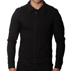 THE CULT - CASACA SEMI FORMAL CON CUELLO CAMISERO - PERFECT FIT - SUPER FLEX