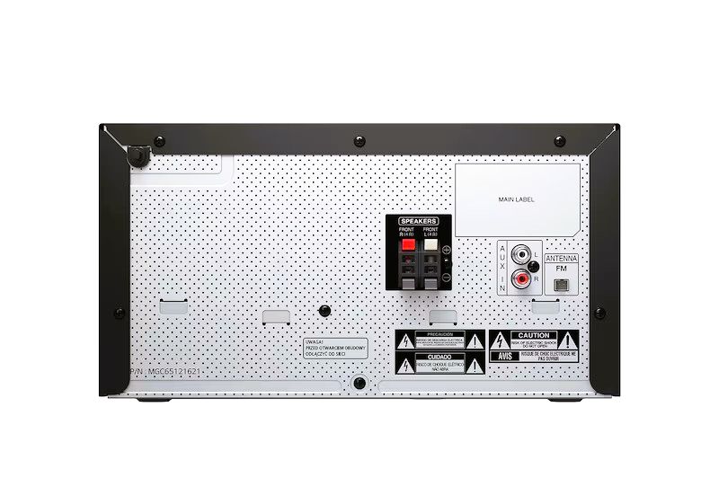 MiniComponente XBOOM 300 Watts Negro BT/USB/MP3/WMA CK43N (Nuevo Modelo)