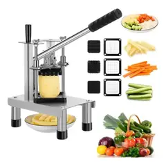 U BUY - Cortadora Picadora Comercial Verduras Papas Acero Inoxidable
