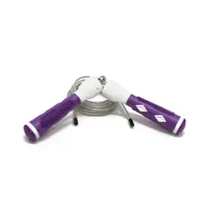 GENERICO - Soga De Saltar Salta Soga Cuerda De Salto Cardio Morado