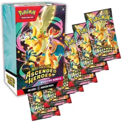 POKEMON - Cartas TCG - Paquetón Ascended Heroes Booster Bundle 60 Cards Español