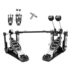 U BUY - Doble Pedal Para Bombo Bateria Reforzado 34-48cm Ajustable