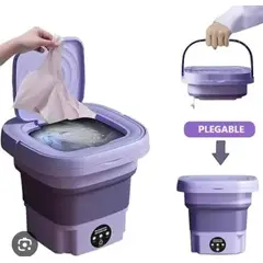 GENERICO - MINI LAVADORA PLEGABLE PORTATIL