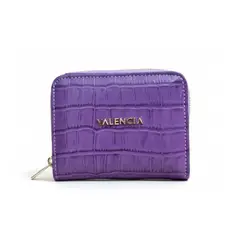 VALENCIA LEATHER - BILLETERA MONEDERO MEDIANO DAMA VALENCIA