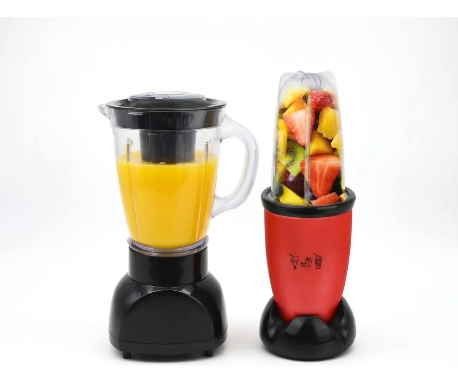 Licuadora Multifunción 21 Piezas 700W con Vaso Personal Procesador y Accesorios Cocina Completo