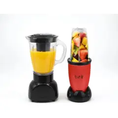 GENERICO - Licuadora Multifunción 21 Piezas 700W con Vaso Personal Procesador y Accesorios Cocina Completo