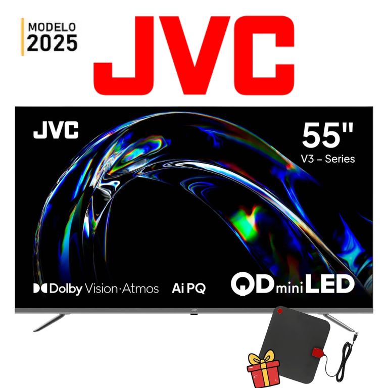 TELEVISOR JVC 55 MINILED SMART TV MOD LT-55KM958+ REGALO ANTENA DIGITAL