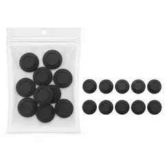 OEM - Amortiguadores De Puerta Plegable Negro 10Pcs