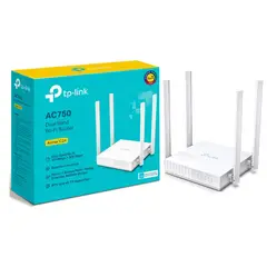 TP LINK - ROUTER TP-LINK AC750 DOBLE BANDA ARCHER C24