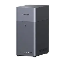 UGREEN - NASync DH2300 NAS de 2 Bahías – Hasta 64TB, Almacenamiento Privado y Acceso Remoto