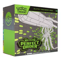 POKEMON - Mega Evolution Perfect Order TCG Elite Trainer Box ETB Ingles