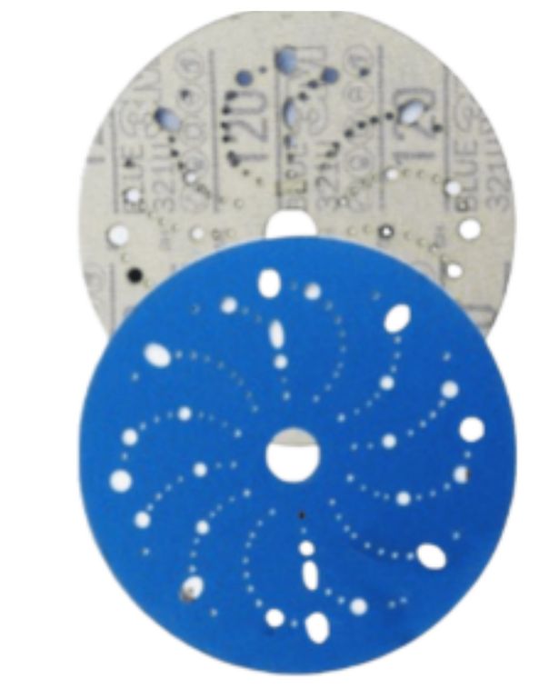 36174 LIJA EN DISCO BLUE 6'' P120  PACK X 15 UNIDADES