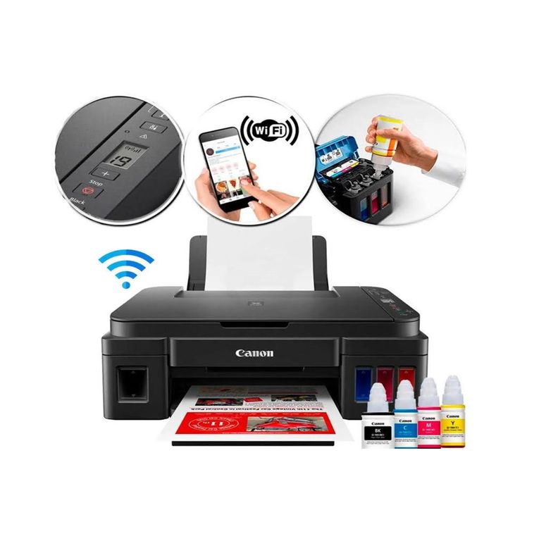 Impresora Multifuncional G3110 WIFI,sistema continuo - Color