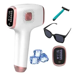 OEM - Depiladora Láser IPL con Enfriamiento Sin Dolor Luz Pulsada Uso Corporal y Facial