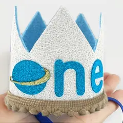 GENERICO - CORONA DE CUMPLEAÑOS DE ASTRONAUTA