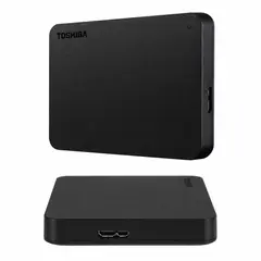 TOSHIBA - Disco duro externo Canvio Basic, 2TB, USB 3.0, 2.5, Negro.