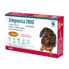SIMPARICA - TRIO 5 A 10 KG X3 TABLETAS