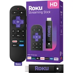 ROKU - Streaming Stick HD Ultima Version, Doble Banda WiFi, Full HD - No Fire Tv Stick
