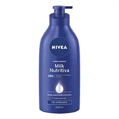 Nivea - Crema Corporal Milk Nutritiva Piel Extra Seca 1 Litro
