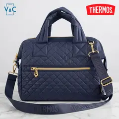 THERMOS - Lonchera Ejecutiva Termica Quilted Azul Marino
