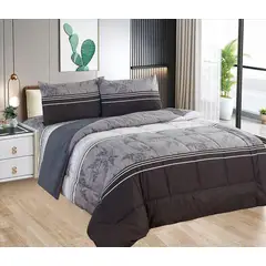 CASATEX - Edredón 2 Plazas + Juego de Sábanas 100% Algodón 5 Piezas