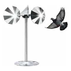 GENERICO - Ahuyentador de Aves Reflectante para Exteriores Techos Jardines y Balcones