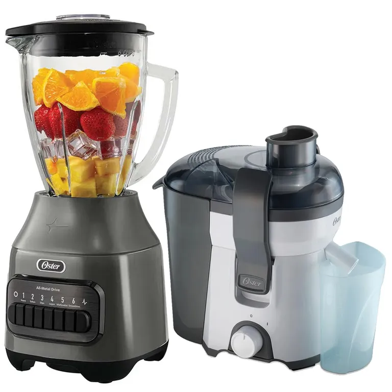 Combo Licuadora BLSTPEG-GPB 1.5 Litros más Extractor de Jugos FPSTJE316W