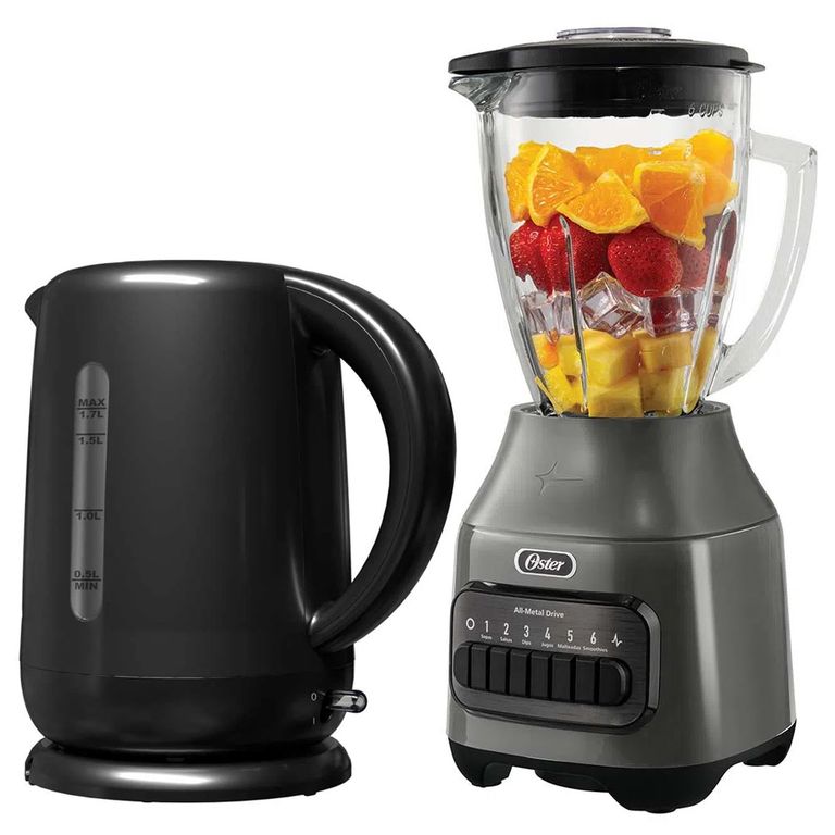 Combo Licuadora BLSTPEG-GPB 1.5 Litros + Hervidor Eléctrico 1.7 Litros