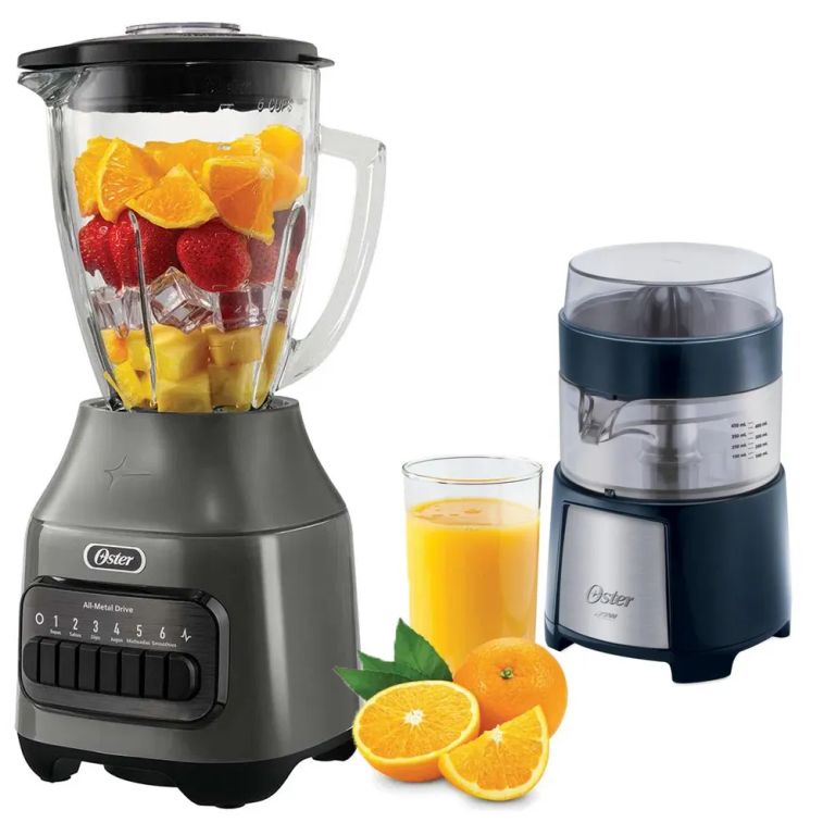 Combo Licuadora BLSTPEG-GPB 6 Velocidades + Exprimidor De Cítricos