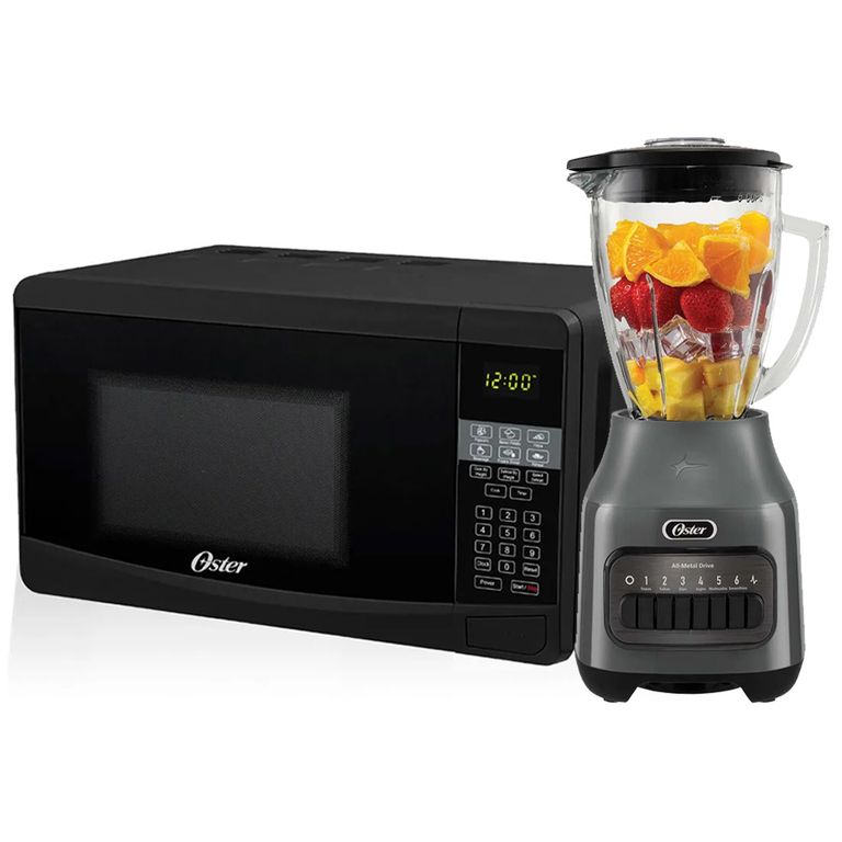 Combo Licuadora BLSTPEG-GPB 6 Velocidades + Horno Microondas Digital 20 Litros