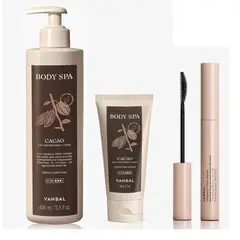 Yanbal - SET BODY SPA CACAO+MASCARA UNIQUEL ULTRA RESISTENTE48H