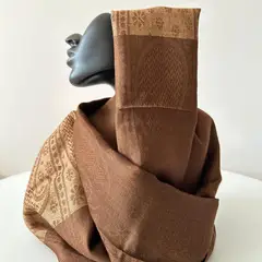 GENERAL - Pashmina importada de India color Camel - Grande y Suave Diseño Elegante Tipo Chal Bufanda Mujer