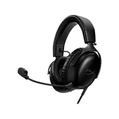 HYPERX - Auriculares Cloud III Gaming - Cableados, tamaño completo, 3,5 mm y USB - Color neg