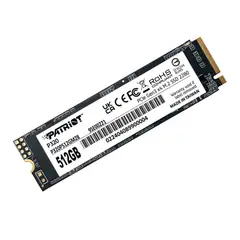 PATRIOT - Ssd M.2 Pcie P320 De 512Gb - Rendimiento Superior Y Alta Velocidad De Almacenamien