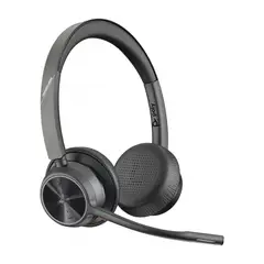 POLY - Auricular Voyager 4320 Microsoft Teams Certified USB-C con dongle BT700