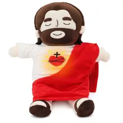 PRO - Peluche de Jesus que respira Sonidos Luces y Movimiento