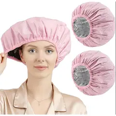 GENERICO - Gorro Térmico Para Tratamiento Capilar Rosado
