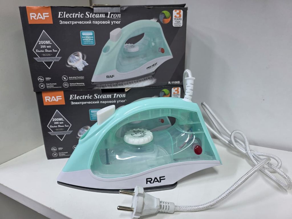 PLANCHA ELÉCTRICA A VAPOR