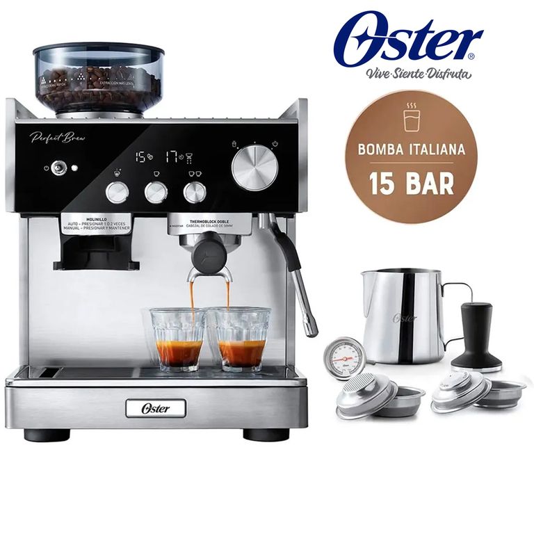 Cafetera para Espresso Perfect Brew Máxima BVSTEM7400