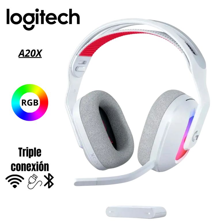 AUDIFONO G ASTRO A20X 90HPC-PS5-XBOX RGB BLANCO