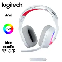 LOGITECH - AUDIFONO G ASTRO A20X 90HPC-PS5-XBOX RGB BLANCO