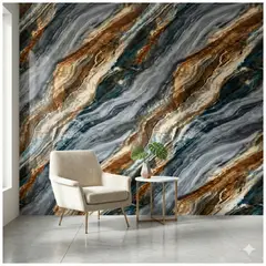 DECOKASA - Papel Tapiz Autoadhesivo Tipo Marmol Rollo Vinilico 3,6 m2 - Ónix Dynamic