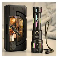 OEM - LINTERNA TACTICA PORTATIL DE ALTA POTENCIA ILUMINACION PERFECTA